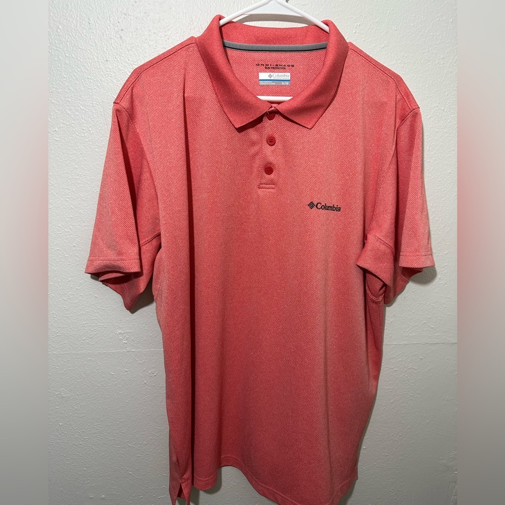 Columbia short sleeve polo size XL